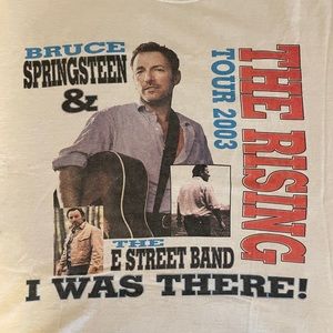 RARE VINTAGE Bruce Springsteen Concert T Shirt